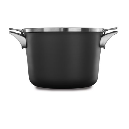 Calphalon Premier Space-Saving MineralShield Nonstick 8-Quart Stock Pot with Lid