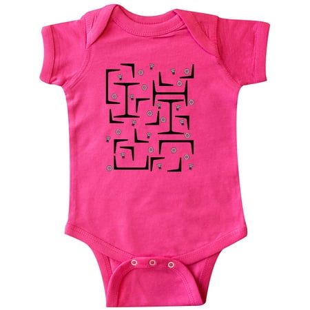 

Inktastic Dark Steel Pattern Gift Baby Boy or Baby Girl Bodysuit