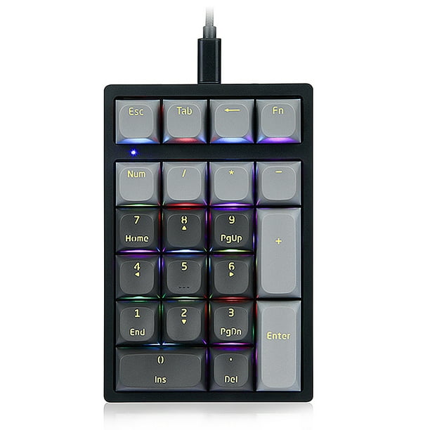 Darmoshark K3 clavier numérique 21 touches clavier mécanique RGB