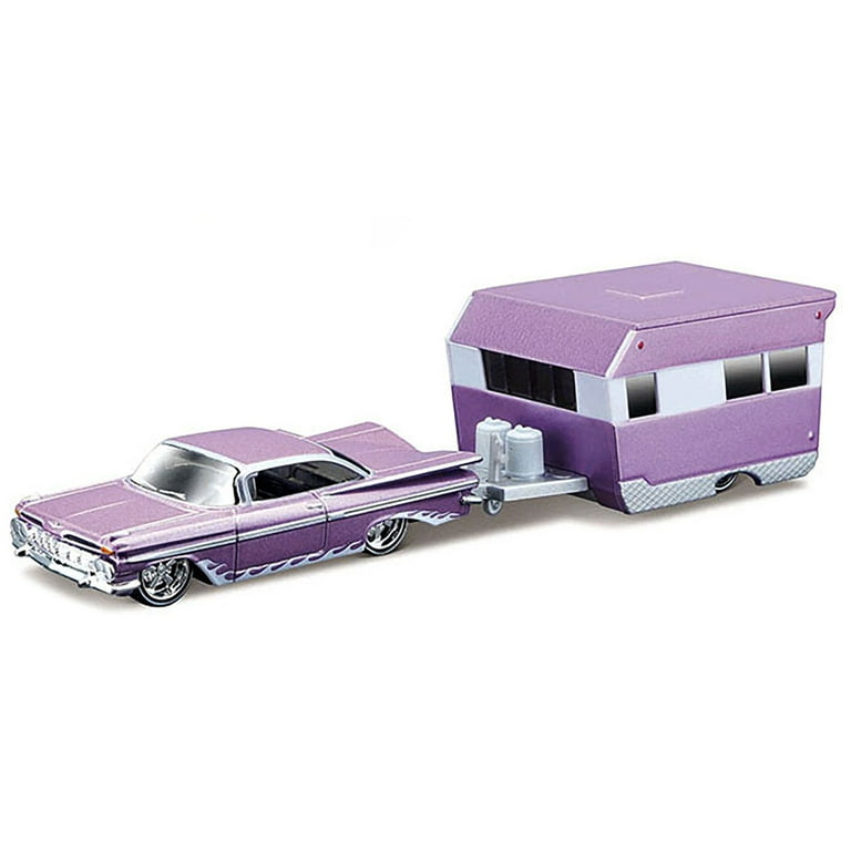 1959 Chevrolet Impala Purple Metallic w/White Graphics and