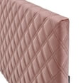 thumbnail image 3 of Headboard, Full Queen Size, Velvet, Pink, Modern Contemporary Urban Design, Bedroom Master Guest Suite, 3 of 10