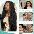 thumbnail image 3 of Human Braiding Hair for Boho Braids 20 Inch Deep Wave Bulk Human Hair Boho Hair for Braiding No Weft Brazilian Human Hair Extensions Wet and Wavy Curly Hum, 3 of 6