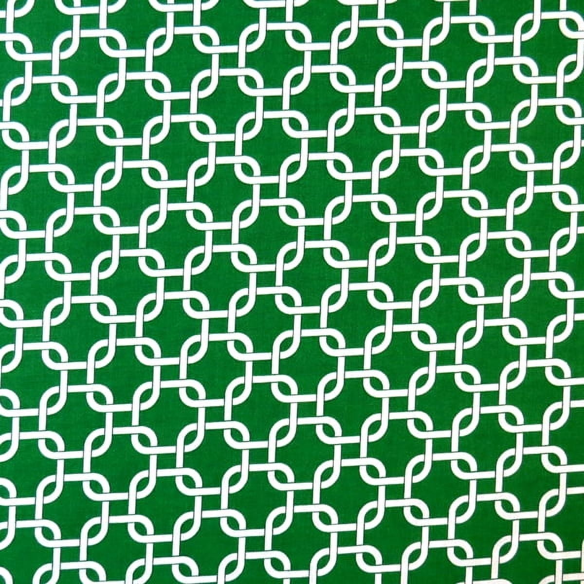 SheetWorld Fitted 100% Cotton Percale Square Play Yard Sheet Fits Joovy 38 x 38, Green Links