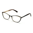 thumbnail image 2 of Premium Women Cateye Optical Frame Reading Glasses - Fashion Metal Readers- Eyeglasses, 2 of 4