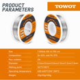 thumbnail image 3 of Alambre de soldadura TOWOT SW-1050H 1,0 mm 50 g 1,8 % de flux, 3 of 7