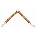 thumbnail image 2 of Coupler for Walking Two Medium or Larger Dogs Together, 3/4" Wide Crazy Daisy Design by Lupine, 24" Long, 2 of 4