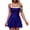 Navy, variant on Xijirk One Piece Swimsuit Women,Color Swimwear Skirted Bottom with Side Pockets Bathing Suit Comfortable Flowy One Piece Swimsuit Practical Swimwear for Beach Pool,Swimsuit for Women,XL,Black