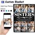 thumbnail image 3 of Best Mom Ever Custom Blanket, Birthday Gifts for Mom from Daughter Son with Pictures, Customized Photo Collage Mother Blankets Wife Birthday Gifts, Personalized Flannel Blanket with Photo as a Gift, 3 of 6