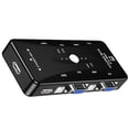 thumbnail image 2 of GAXIRE Conmutador KVM, cuatro entradas, una salida, ratón, teclado, divisor, 4 puertos USB, audio, vídeo, VGA, impresora, conmutador para compartir, 2 of 3