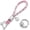 Pink, variant on Car diamond-encrusted keychain, car interior key ring, rhinestone key chain, full diamond crystal key ring