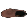 thumbnail image 4 of Men's Performance Smooth Leather Slip-On Shoes Round Toe Brown 8.5 D(M) US, 4 of 5