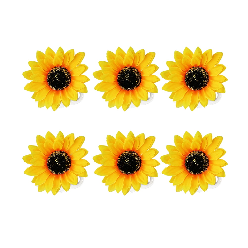 NUOLUX Hair Sunflower Clip Flower Clipsclip Hairpin Hawaiian ...