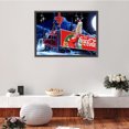 thumbnail image 4 of Cuadros Decorativos 5D DIY diamante pintura Cola Navidad camión completo redondo taladro hogar arte imagen Ehuebsd de pala de horquilla de tornillo de Audio, 4 of 8