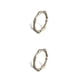 thumbnail image 3 of Minnieouse Anillo abierto para mujer, boda, cumpleaños, mujer, pequeño, nudillo, joyería ajustable, madres, regalo personalizado, plata Oro 2piezas, 3 of 6