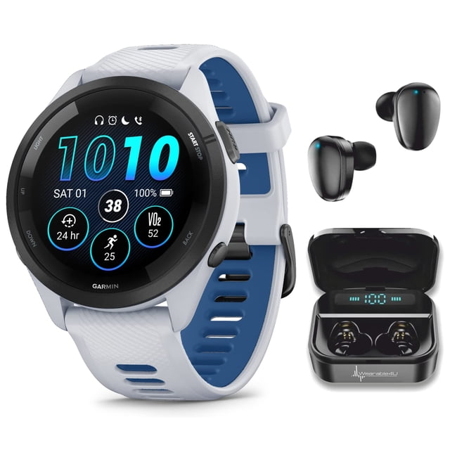 Wearable4U Garmin Forerunner 265 Music reloj GPS de 46 mm