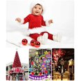 thumbnail image 4 of LINLIN 24PCS Christmas Balls Christmas tree plastic baubles Shatterproof Balls Decoration 3CM, 4 of 9