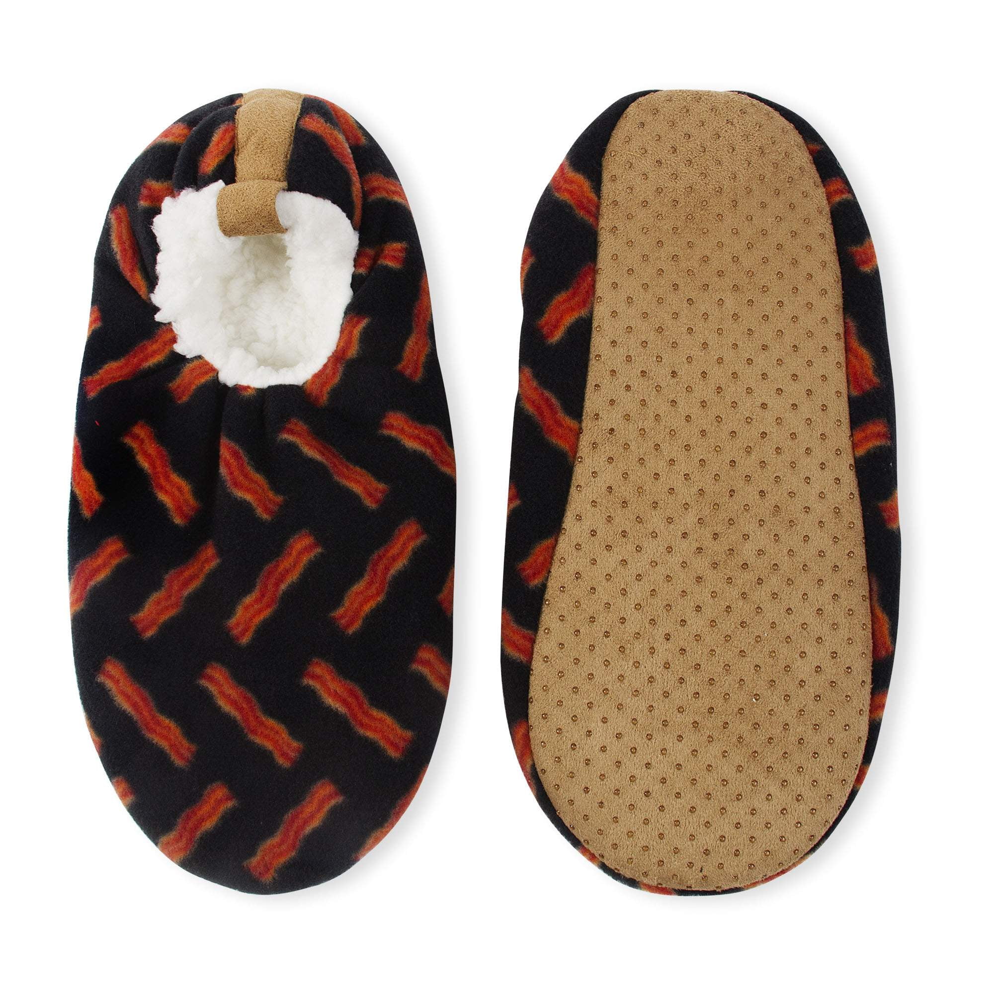 Fuzzy Babba Men's Bacon All Over Slippers