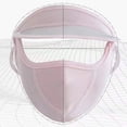 thumbnail image 4 of BAETEUY Wide Brim Breathable Holes Cycling Headgear with Ear Loop Ice-silk Face Cover Outdoor Sports Headwear Outdoor Supplier, 4 of 8