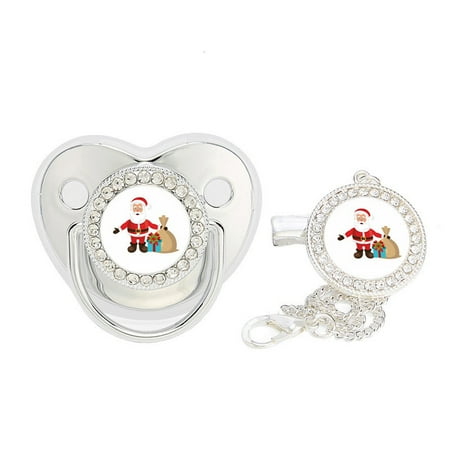 

YWDJ Christmas Kids Independence Day Hair Clip Bow Bound Hair Net Accessories Products Silver One Size