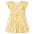 thumbnail image 2 of Vestido moderno The Children's Place para niñas pequeñas Sunset Gold 5T, 2 of 3