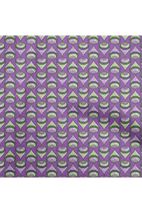 SilkTabbyPurpleFabricAfricanSewingMaterialPrintFabricByTheYard42InchWide