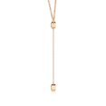 thumbnail image 2 of Angara Collier Péridot Naturel - Collier Style Lariat Péridot Rond 1.1 ct en Or Rose 14K pour Femmes, 2 of 8