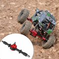 thumbnail image 4 of 1 juego de eje de puente trasero de metal con engranaje de acero para D12 B14 B24 B16 B36 C14 C24 C34 C44 RC Car Upgrade Parts, Black, 4 of 5