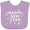Lavender, variant on Inktastic Happy New Year Boys or Girls Baby Bib