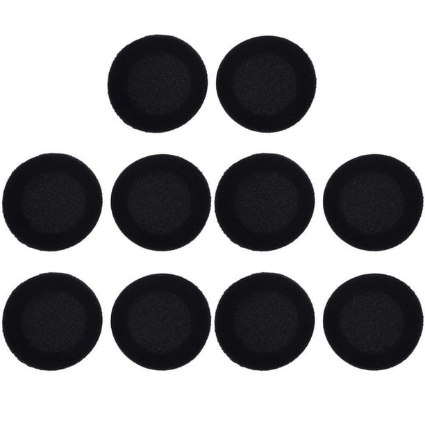 Audífonos Almohadillas de repuesto para auriculares, 60mm, 5 pares/10 Uds., funda de esponja para auriculares WDOplteas Para estrenar
