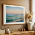thumbnail image 4 of Coastal Swirl - Panama City Beach Florida Photography Oak Framed Wall Art Print 16 x 24 inches, 4 of 6