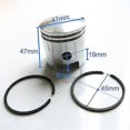 thumbnail image 5 of 47mm Cylinder Head Set & Piston Kit Ring Fit 80cc Motorized Bicycle Bike Engine Parts Cylinder+ Cylinder Head+ Piston Kit, 5 of 5