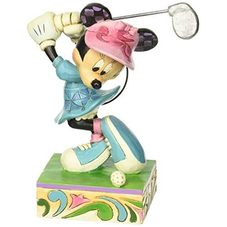 Jim Shore Donald Duck - Enesco Disney Traditions by Jim Shore Minnie Mouse Golfing Figurine, 6 IN