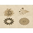 thumbnail image 1 of Ahgly Company Machine Washable Indoor Rectangle Transitional Peru Brown Area Rugs, 7' x 10', 1 of 7