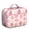 Pink-61, variant on Cactus-Themed Insulated Lunch Box - Thermal Insulation, Spill-Resistant Interior, Separate Mesh Compartment (Minimalist Botanical Cactus & Aesthetic Succulent)