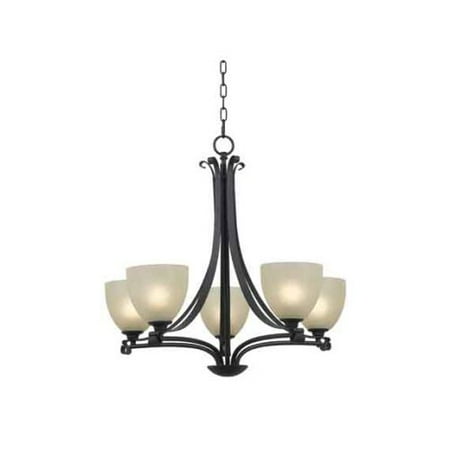 Kenroy Home 91915 5 Light Up Lighting Chandelier With Amber Scavo Kenroy Home 91915 5 Light Up Lighting Chandelier With Amber Scavo Glass Shades F
