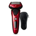 thumbnail image 2 of Panasonic ARC5 Rasoir Électrique pour Hommes avec Tondeuse Escamotable, Rasoir Électrique Humide et Sec à 5 Lames avec Capteur de Rasage Intelligent et Tête Pivotante Flexible 16D - ES-ALV6HR (Rouge), 2 of 5