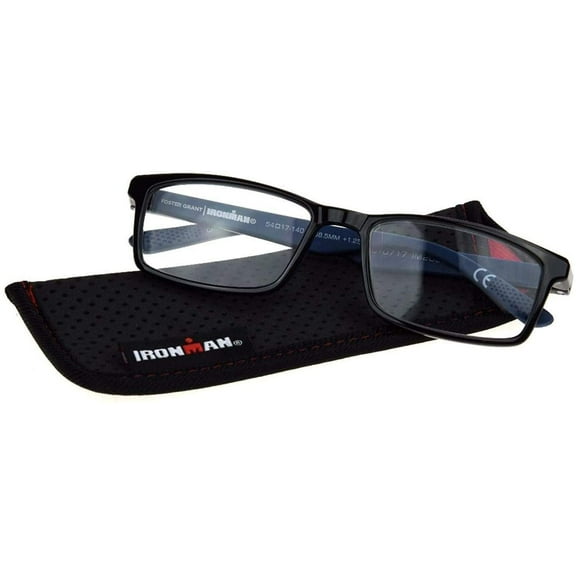 Foster Grant IM2002 Ironman Reading Glasses 1.25