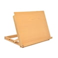 thumbnail image 2 of Caballete de mesa para pintar, tablero de dibujo de madera, caballete plegable para hombres y mujeres pintores., 2 of 9