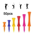 thumbnail image 2 of 50pcs/pack Golf Step Down Golf Plastic Golf Tee Best For All Drivers R3C9, 2 of 9