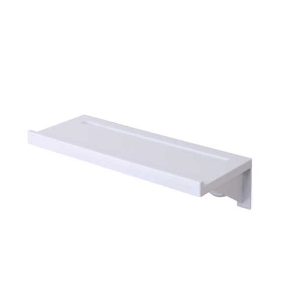 1 estante con ventosa para baño, organizador multifunción para bricolaje, caja de almacenamiento, soporte para bolígrafo y teléfono móvil.