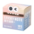 thumbnail image 1 of Clear Sticky Notes 105 Sheets/Roll Self Adhesive Translucent Clear Sticky Notes for Planner Diary School Teacher Student, 1 of 5