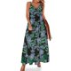 thumbnail image 1 of Vestido sin mangas con estampado floral morado floreciente por la noche, vestido de verano para mujer 2024, ropa para mujer, 1 of 7
