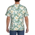 thumbnail image 2 of Rocae Lilies Flowers for Men's Moisture-Wicking Crew Tee - T-Shirt for Sports, Outdoor Activities, and Casual WearMedium, 2 of 9