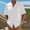 B_ White, variant on YLSDY 2026 Cotton Linen Shirts for Men Short Sleeve Button Casual Work Shirts Lightweight Summer Beach Streetwear Tops Khaki M