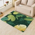 thumbnail image 1 of Tropical Leaf Rug 3x4 Area Rugs, Green Botanical Rugs for Entryway, Jungle Carpet for Bedroom Living Room, Machine Washable Non-Slip Indoor Door Mat, Soft Low Pile Area Rug, Small Decorative Rug G&n23, 1 of 1