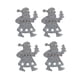 thumbnail image 1 of Moyic Cubiertos de Navidad, 4 Uds., bolsa, tenedor, soporte para cuchara de interior, tela, vajilla, bolsas, organizador de de cocina, Kits de decoración para fiestas Gris claro Moyic HA069000-03, 1 of 6