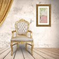 thumbnail image 3 of Pearce, Allison 18x32 Gold Ornate Wood Framed with Double Matting Museum Art Print Titled - Blush Infinity I, 3 of 4