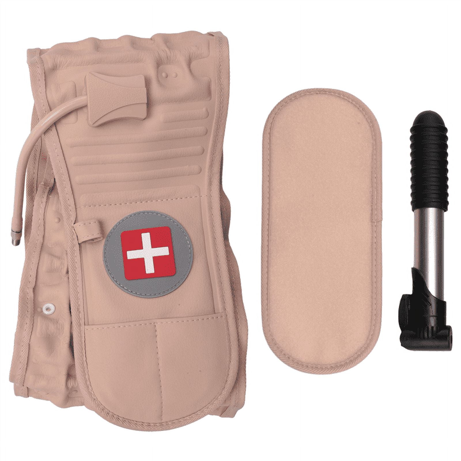 Back Decompression Belt Lumbar Support Back Waist Brace Spinal Traction Extender Size for 29-49 inches Waist Great Gift