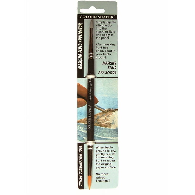 Herramienta para fluido de enmascarar Colour Shaper, pincel de doble punta