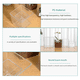 thumbnail image 4 of Maceta de plástico transparente cuadrada para plantas hidropónicas, maceta verde, material PS, maceta decorativa con patrón, 4 of 4